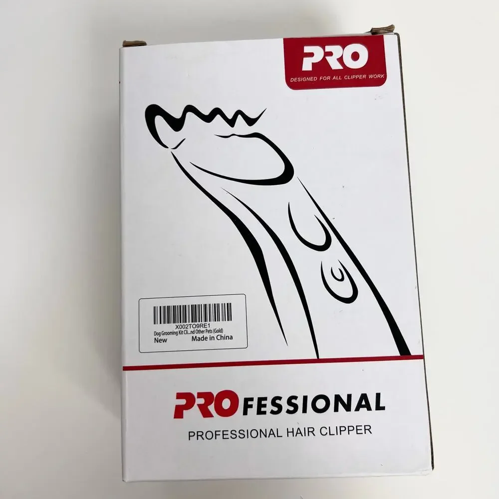 ProRask Professional Fur Clipper Grooming Pro Kit For Dogs, Cats and Pets